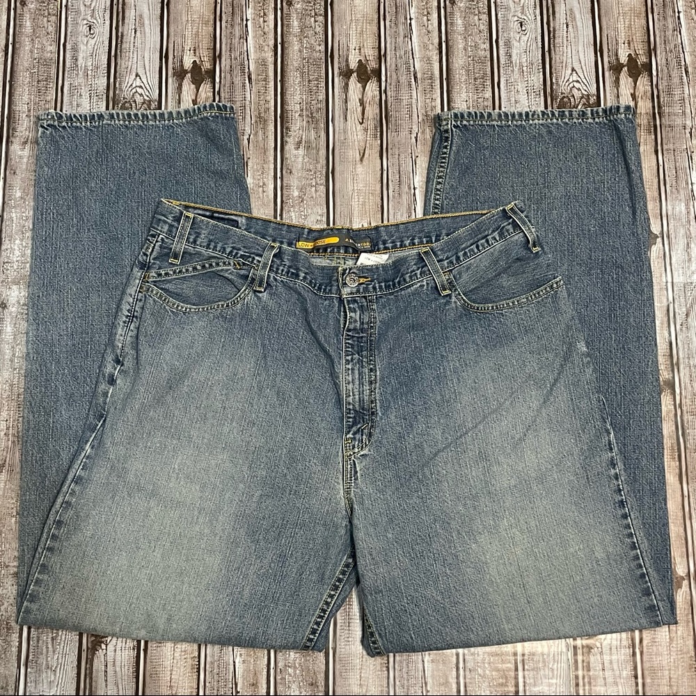 VTG 90s Y2K Levi’s Silvertab Low & Loose Skater Denim Blue Jeans Men’s 38 x 34